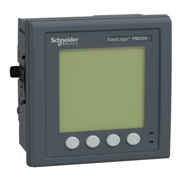 METSEPM2210 - EasyLogic VAF P & E meter THD POP CL 1 - - PM2210 Enerji Analizörü, LCD POP - 2