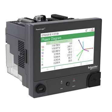 METSEION92040 - PowerLogic™ ION9000 Enerji Kalite Analizörü, DIN rayına montaj, 192 mm ekran - 2
