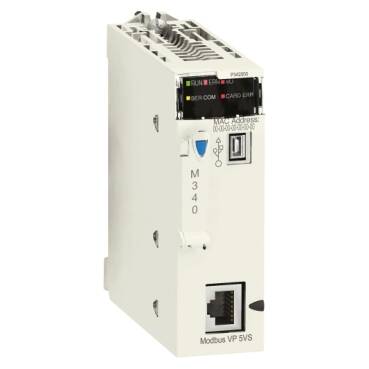 BMXP342000 - İşlemci Modülü M340 - Maks 1024 Dijital + 256 Analog G/Ç - Modbus - 1