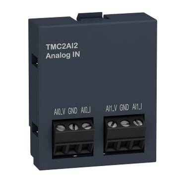 TMC2AI2 - M221 Kartuş - 2 Analog Akım Girişi - G/Ç Uzatma - 1