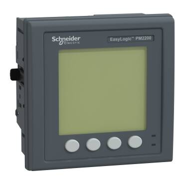 METSEPM2210R - PM2210 Power Meter w/ RJ45 LVCT - PM2210 Enerji Analizörü, LCD POP - 1