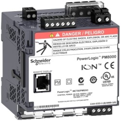 METSEPM8213 - Powerlogic PM8000 - PM8213 Lv Dc - Dın Rayına Monte Ölçüm Cihazı- Ara Ölçüm - 1