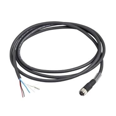 TCSCCN1FNX10SA - can cable,straight,m12-b, - 1